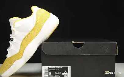 Jordan 11 Snakeskin” “Yellow Low Air 0701